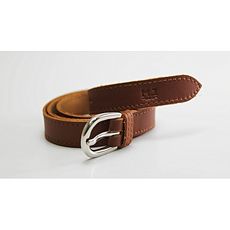 MJ Ceinture cuir véritable MJ - Marron foncé au meilleur prix au Maroc