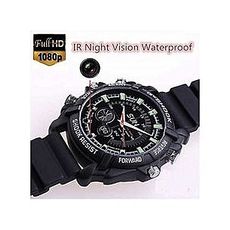 Montre caméra espion HD 8Go Full HD Vision De Nuit au meilleur prix au Maroc