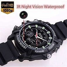 Montre caméra espion HD 8Go Full HD Vision De Nuit au meilleur prix au Maroc