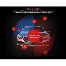 Rétroviseur double camera FULL HD 1080 night vision au meilleur prix au Maroc