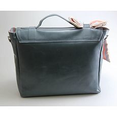 MJ Sac en cuir véritable MJ- bleu gris au meilleur prix au Maroc