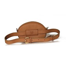 MJ Sac banane en cuir véritable MJ 100 % cuir véritable - beige au meilleur prix au Maroc