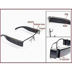 Lunette Caméra Espion FULL HD 1080P au meilleur prix au Maroc