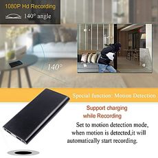 Power BANK Caméra wifi accée a distance au meilleur prix au Maroc