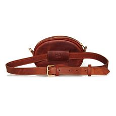 MJ Sac banane en cuir véritable MJ- 100 % cuir véritable - marron cuir végétal au meilleur prix au Maroc