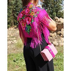 MJ Sac en cuir véritable MJ- ROSE -MJ By Iones au meilleur prix au Maroc