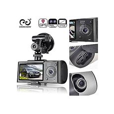 Camera Voiture DVR Avec GPS Double Camera au meilleur prix au Maroc