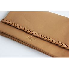 MJ POCHETTE en cuir véritable MJ- 100 % cuir véritable - BEIGE au meilleur prix au Maroc