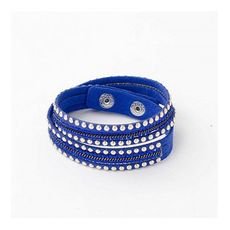 Rêve Diamant Bracelet En Strass - Bleu au meilleur prix au Maroc