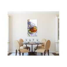 Tableau décoratif L 45 x H 100 cm - intérieur design, décoration moderne, art abstrait C201 au meilleur prix au Maroc