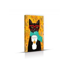 Tableau décoratif L 45 x H 100 cm - intérieur design, décoration moderne, art abstrait EF40 au meilleur prix au Maroc