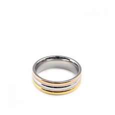 Rêve Diamant Bague Tricolore En Acier Pour Femmes au meilleur prix au Maroc