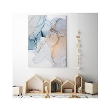 Tableau décoratif Abstract L60 x H100 cm - interieur design, art et absrait - A596 au meilleur prix au Maroc