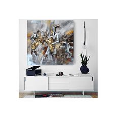 Tableau décoratif L100 x H100 cm - décoration interieur, art design A663 au meilleur prix au Maroc