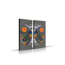 Tableau décoratif Mondala L45 x H100 cm (x2) - intérieur design, décoration moderne, art abstrait A675 au meilleur prix au Maroc