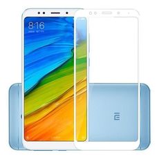 Verre incassable Total incurvé Fine anti traces anti rayures Resistant Pour Redmi 5 plus  -Blanc au meilleur prix au Maroc