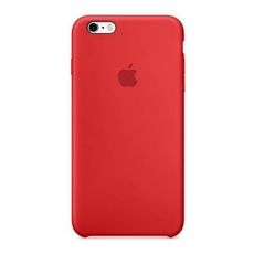 Coque en silicone pour iPhone 6S Plus - Rouge au meilleur prix au Maroc