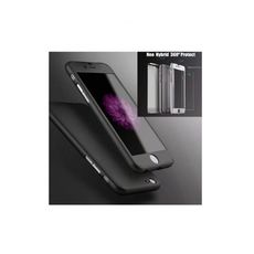 Coque PROTECTion 360 Noir Pour SAMSUNG Galaxy  J7(6)  + Verre incassable au meilleur prix au Maroc