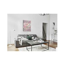 Tableau décoratif L 60 x H 100 cm - intérieur design, décoration moderne, art abstrait V215 au meilleur prix au Maroc