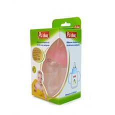 Biberon shaped col etroit poignee GM 150 ml Rose au meilleur prix au Maroc