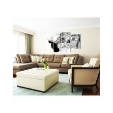 Tableau décoratif quadriptyque - intérieur design art abstrait - V121 au meilleur prix au Maroc