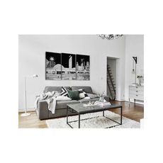 Tableau décoratif L 40 x H 100 cm(x3) - intérieur design, décoration moderne, art abstrait BN198 au meilleur prix au Maroc