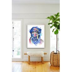 Tableau décoratif L 60 x H 100 cm - art moderne, intérieur abstrait design, chambre A296 au meilleur prix au Maroc