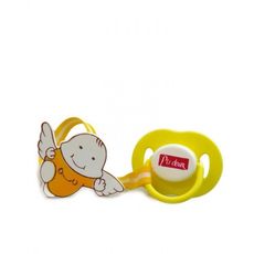 Sucette simple ronde + fil Jaune au meilleur prix au Maroc