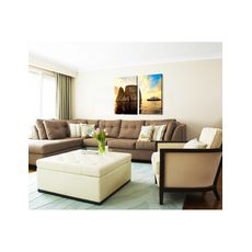 Tableau décoratif L 45 x H 100 cm(x2) - intérieur design, décoration moderne, art abstrait N114 au meilleur prix au Maroc