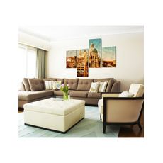 Tableau décoratif L40 x H 70 cm(x2) L 40 X H 100 cm - intérieur design, décoration moderne, art abstrait V81 au meilleur prix au Maroc