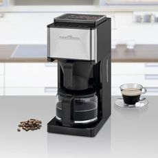 MACHINE A CAFE AVEC BROYEUR A MINUTERIE CAPTEUR TOUCH 24 H PANNEAU AVEC ECRAN LED ACIER INOXYDABLE NOIR au meilleur prix au Maroc
