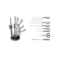 Ensemble de couteaux de cuisine en acier inoxydable au meilleur prix au Maroc