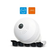 Ampoule Caméra Espion WiFi HD panoramique 360 au meilleur prix au Maroc