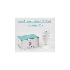 Ampoule camera espion wifi IP HD 360° avec Détection de mouvement au meilleur prix au Maroc