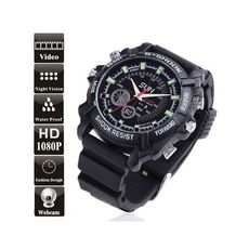 Montre Caméra Espion Full HD 1080p Vision Nocturne 8G au meilleur prix au Maroc