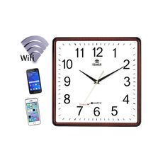 Montre Murale caméra Cachée WI-FI Full HD Détection de Mouvement IP au meilleur prix au Maroc