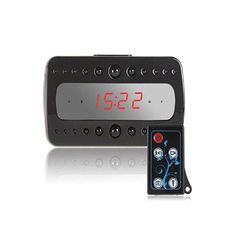 Réveil Caméra Espion Full HD vision de nuit - Détection de mouvement au meilleur prix au Maroc