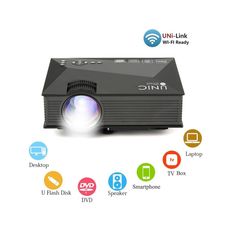 VIDEO PROJECTEUR PORTABLE UC46+ au meilleur prix au Maroc