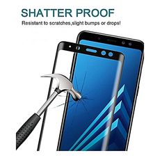 Verre de protection incassable samsung galaxy A8 au meilleur prix au Maroc