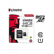 Kingston Carte mémoire 64GB Classe 10 ORIGINAL au meilleur prix au Maroc