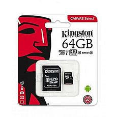 Kingston Carte mémoire 64GB Classe 10 ORIGINAL au meilleur prix au Maroc