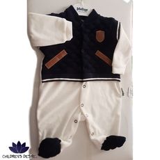 Babelinna turc ,  pyjama classic en velours pour votre bébé au meilleur prix au Maroc