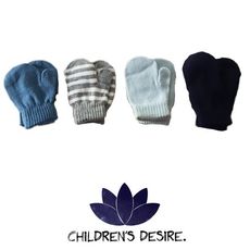 4 paires de gants anti griffures en pur fibre de coton pour votre bébé au meilleur prix au Maroc