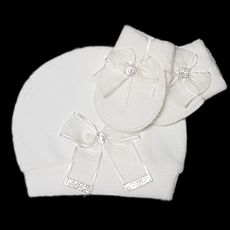 WAFFLE Turkey  , Pyjama Dors-bien de luxe en velours brodé en plus de gant et bonnet assortie au meilleur prix au Maroc