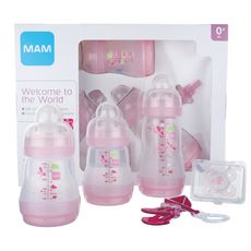 MAM - COFFRET WELCOME TO THE WORLD - ROSE au meilleur prix au Maroc