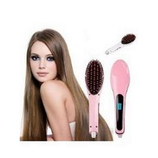 As Seen On TV Brosse lissante Magique électrique - Rose au meilleur prix au Maroc