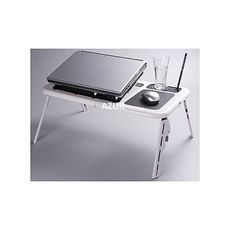 Table pliable pour PC LAP TOP Portable Réglable avec Ventilateur de Refroidissement Intégré au meilleur prix au Maroc