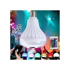 LED MUSIC Ampoule  Haut-Parleur Bluetooth+ CLES USB au meilleur prix au Maroc