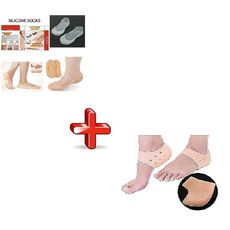 PACK Silicone de talon Anti-fissures PLUS SILICONE DES PIES au meilleur prix au Maroc