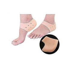 PACK Silicone de talon Anti-fissures pour traiter et  Soulager les douleurs au talon des pieds-Réutilisable PLUS stylo dazzling white au meilleur prix au Maroc